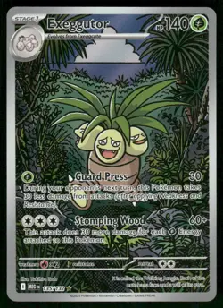 Exeggutor 135/132 Illustration Rare Holo NM Pokemon ME01: Mega Evolution - Image 1