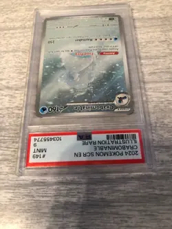 POKEMON CRABOMINABLE #149 STELLAR CROWN ILLUSTRATION RARE PSA 9 - Image 4