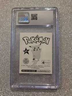 CGC Gem Mint 10! Exeggutor Pokemon Merlin Holographic Sticker 1998 Series 1 S16 - Image 2