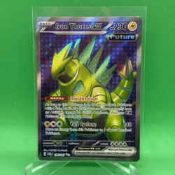 Pokemon Twilight Masquerade #196/167 Iron Thorns ex - Image 1