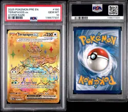 Terapagos ex 180/131 Ultra Rare - Pokemon Prismatic Evolutions / PSA 10 - Image 2