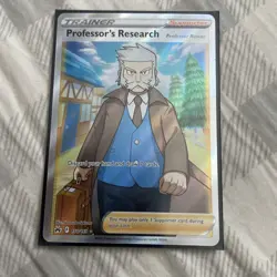 Pokemon Crown Zenith #150/159 Professor's Research Full Art Foil Ultra Rare - Image 1