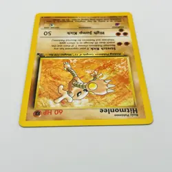 Pokemon TCG - Hitmonlee - 22/62 - Fossil - LP Unlimited Rare (1999) - Image 5