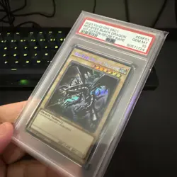 PSA 10 - Red-Eyes Black Dragon - SBC1-ENF01 - Secret Rare - 1st Edition - Image 3