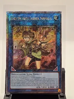 1x Aussa the Earth Charmer, Immovable | RA04-EN078 | QCR | 1st Ed | NM | YuGiOh - Image 1