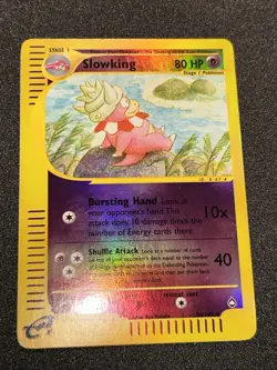 Slowking 34/147 Aquapolis Reverse Holo Rare Excellent! Pokemon Card WOTC - Image 2