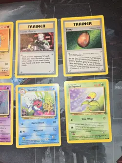 Pokemon Vintage 8-Card Lot Team Rocket, Base Set 2, Jungle, Charmander, Gastly - Image 3