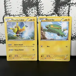 XY Trainer Kit: Pikachu Libre 14/30, Electrike 28/30 Pokemon Cards TCG English - Image 1