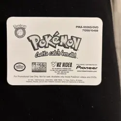 1998 Viz Promo Pokemon Card #Pika-0026d PSYDUCK Lenticular RARE - Image 3