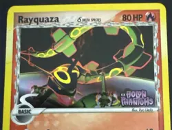 Pokemon TCG Rayquaza Delta Species Holon Phantoms Reverse Holo Card 26/110 NM/LP - Image 2