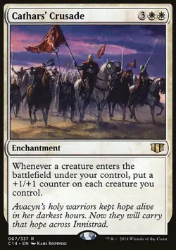 Cathars' Crusade - Commander 2014 | MTG Card - Image 3