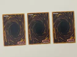 Yugioh - Mokomoko x 3 - 1st Edition NM - Plus Free Holographic Card - Image 2