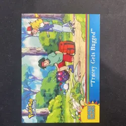 Tracy Gets Bugged Orange Islands OR14 Topps Series 3 Pokemon Card - Image 1