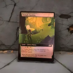 Sacred Foundry Metroid Samus ShockLand Extended Art Foil Play Test Mtg Cards - Image 2