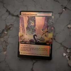 Sacred Foundry Metroid Samus ShockLand Extended Art Foil Play Test Mtg Cards - Image 3