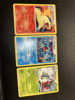 Typhlosion 20/162 + Feraligatr 17/119 + Meganium 3/122 Pokemon Card Promo Lot! - Image 2