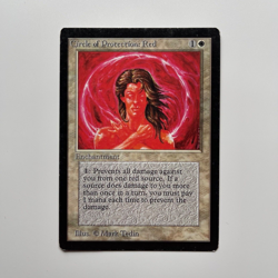 MTG - BETA - Circle of Protection Red - LP - Excellent Condition - MAGIC CARD - Image 1