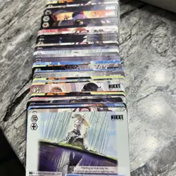 Weiss Schwarz NIKKE Bulk Lot 900 Cards CR U C Goddess of Victory Anime TCG - Image 4