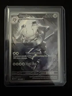 Steelix 150/132 Illustration Rare Mega Evolutions Pokemon Card - Near Mint - Image 1