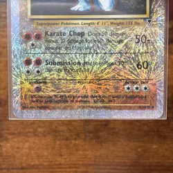 Pokemon Machoke 51/110 Legendary Collection Reverse Holo Vintage Pokemon Card - Image 3