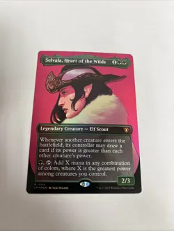 Selvala Heart Of The Wilds Textured Foil Card #1064 MTG LP - Image 1