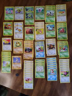 Pokemon TCG Jungle Set Lot Of 127 Cards Commons Uncommon Rare - Image 1