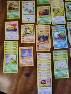 Pokemon TCG Jungle Set Lot Of 127 Cards Commons Uncommon Rare - Image 5