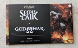 Secret Lair x God of War Greek Non Foil Edition Playstation Superdrop MTG Sealed - Image 1