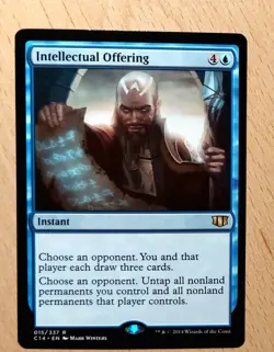 MTG Magic: Scharfsinniges Prasent, Intellectual Offering, English, Nearmint - Image 1