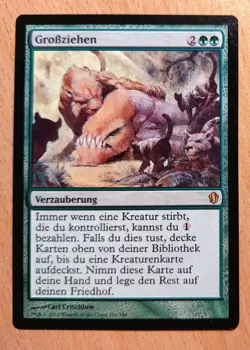Mtg Magic: Grossziehen /Foster , DEUTSCH Nearmint, Kartenvorteil Kreaturen - Image 1
