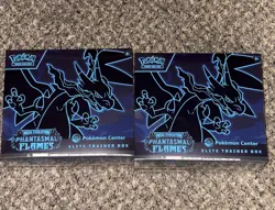 2x Phantasmal Flames Pokemon Center Exclusive Elite Trainer Box ETB Sealed - Image 1