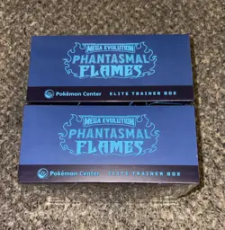 2x Phantasmal Flames Pokemon Center Exclusive Elite Trainer Box ETB Sealed - Image 5