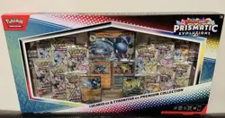 Pokemon Prismatic Lucario Ex & Tyranitar Ex Premium Collection New Sealed - Image 1