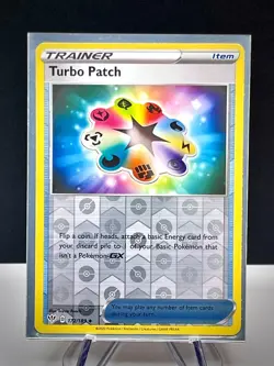 Turbo Patch 172/189 Swsh03: Darkness Ablaze Reverse Holo for sale online - Image 1