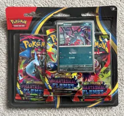 Pokemon TCG: Mega Evolution-Phantasmal Flames Triple Pack Sneasel 🔥 - Image 1