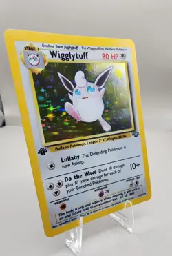 Pokemon TCG Wigglytuff 16/64 1st Edition Jungle Holo Rare NM - Image 2