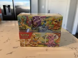 Pokemon - Scarlet & Violet Prismatic Evolutions Mini Tin Display FACTORY SEALED - Image 2