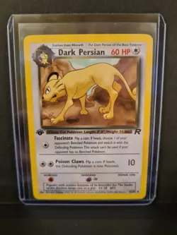 Pokemon 42/82 Dark Persian | Near Mint | Team Rocket 1. Edition - Image 3