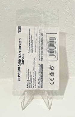 Pokemon: Team Rocket’s Zapdos 070/182 GameStop Promo Stamp Sealed - Image 2