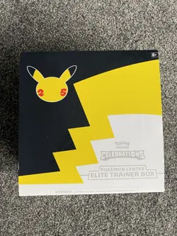 Pokemon Center Celebrations Elite Trainer Box - Empty TCG 820650809866 - Image 1