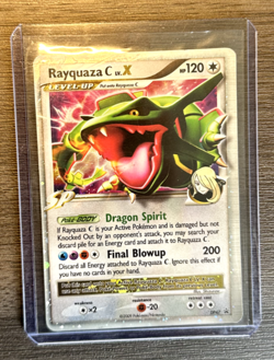 Rayquaza C LV.X DP47 - MP - 2009 Diamond & Pearl D&P Promo Pokemon TCG Holo - Image 1