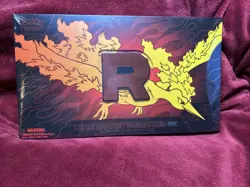 Pokemon TCG Team Rockets Moltres Ex UPC Factory Sealed - Image 1