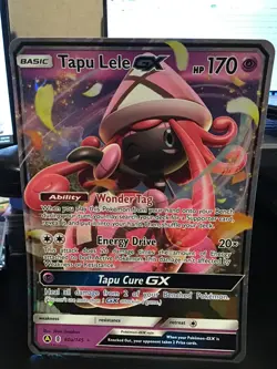 Tapu Lele GX 60a/145 Pokemon Island Guardians Collection Jumbo - Image 1