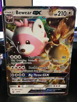 Bewear GX SM34 Jumbo Pokemon Black Star Promo - Image 1