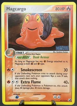 Magcargo 41/115 Unseen Forces Stamped Reverse Holo Pokemon TCG Near Mint - Image 1