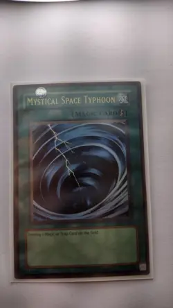 Yu-Gi-Oh! Mystical Space Typhoon MRL-047 Magic Ruler Unlimited Ultra Rare NM MIN - Image 2