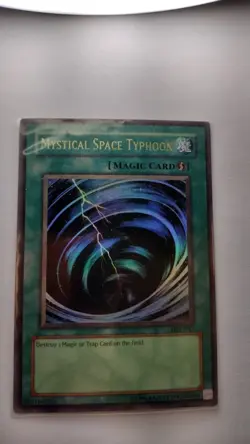 Yu-Gi-Oh! Mystical Space Typhoon MRL-047 Magic Ruler Unlimited Ultra Rare NM MIN - Image 3