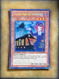 Yugioh Tour Bus From the Underworld ORCS-EN086 Secret Rare 1st Ed NM - Image 1