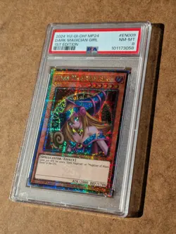 Yugioh Dark Magician Girl MP24-EN009 PSA 8 NM MINT 1st Edition QCSR - Image 2