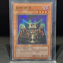 Lord of D. SDK-041 Starter Deck: Kaiba Super Rare Holo - LP - Image 1